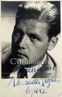 Alexander Trojan (1914-1992) Schauspieler - sign. Foto