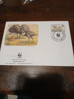 WWF Uruguay - Premier jour d'émission 23.12.85 Cachetée!