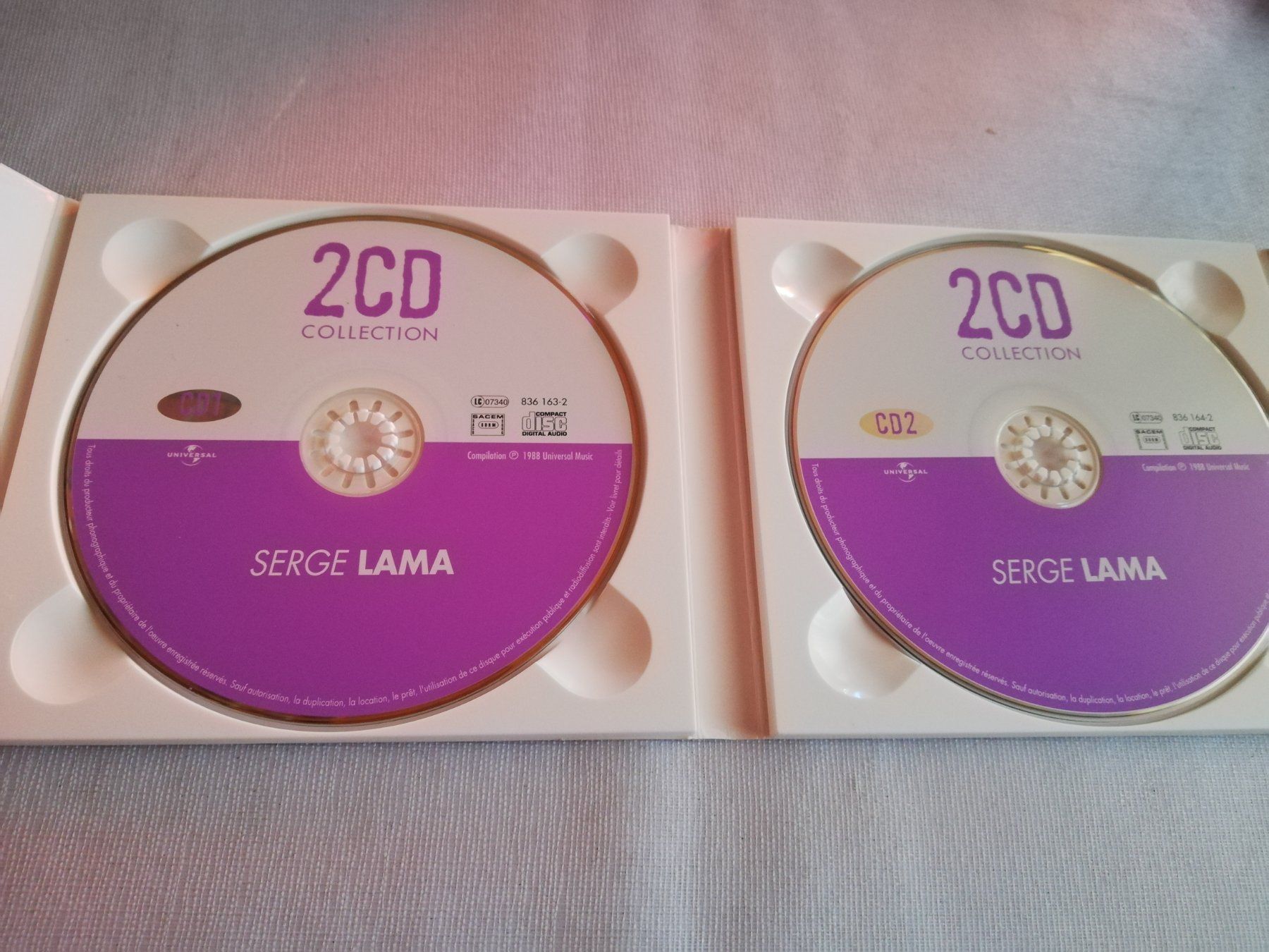 CDs: SERGE LAMA - 2 CD COLLECTION – Gebraucht aus Bern von Vinylsound.ch 2
