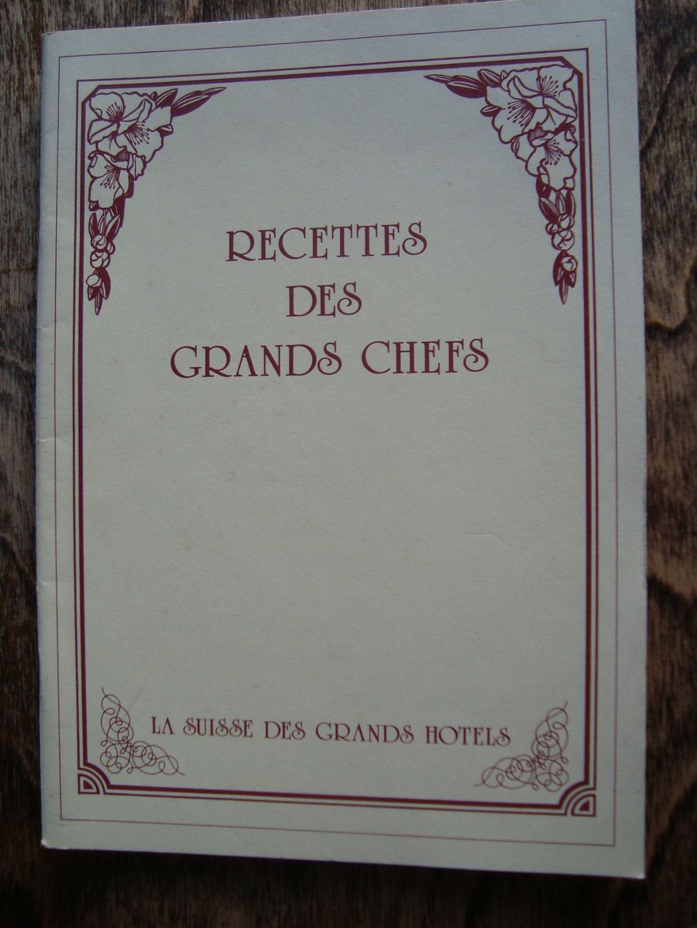 Libri: Recettes des grands chefs – Nuovo (secondo la descrizione) da Fribourg venduto da ruswil007