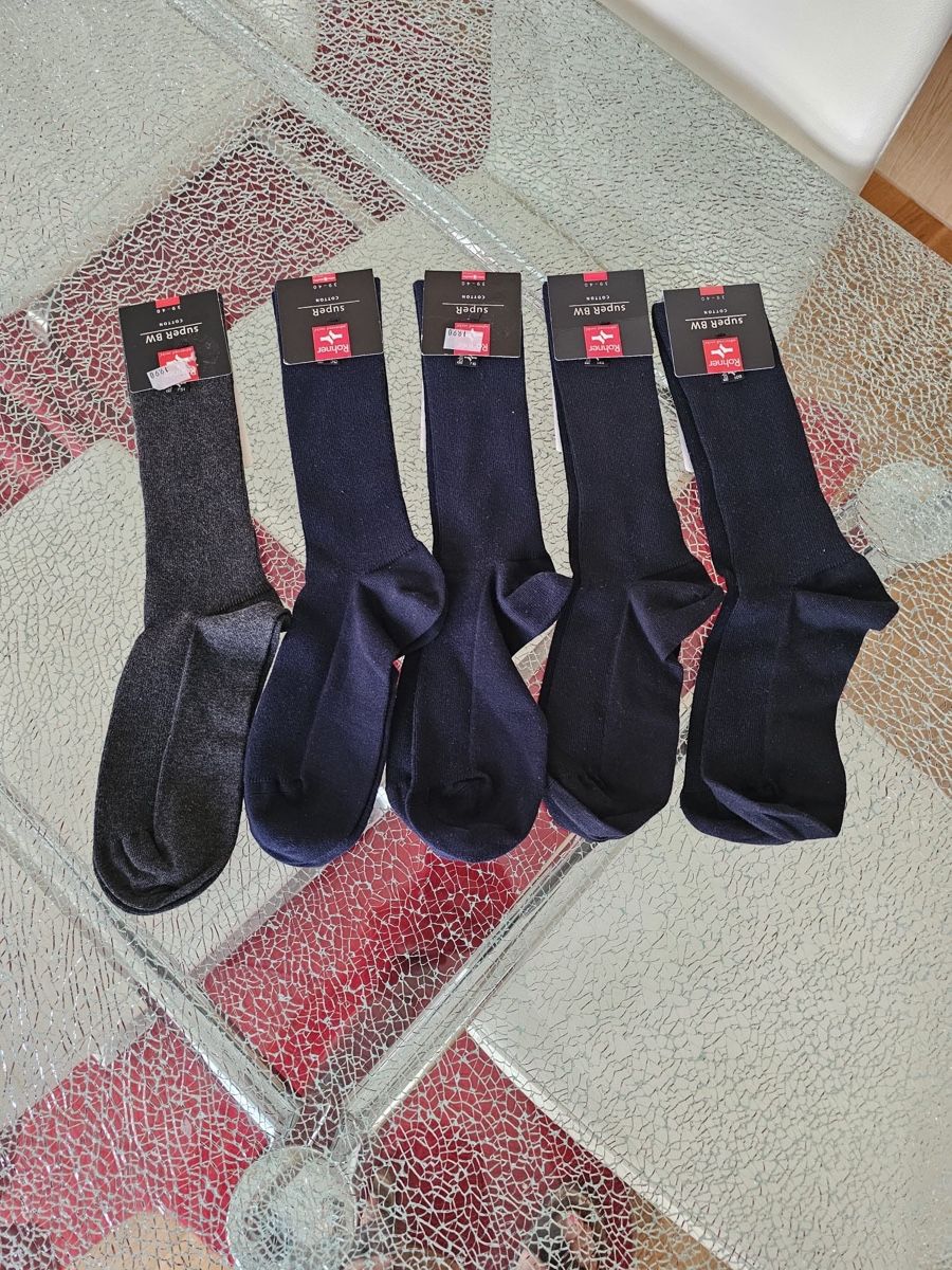 Rohner Calze: Rohner Socken Gr. 39-40 – Nuovo e nell'imballaggio originale da Luzern venduto da Edii025