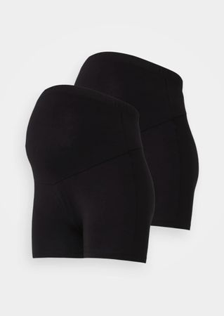 Anna Field MAMA 2 x Shorts schwarz Größe M 