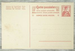 TR10 Carte Postale + Timbre Suisse 19xx