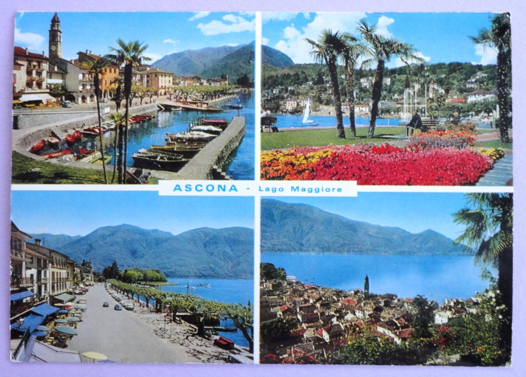 Cartoline postali: Ascona, Lago Maggiore – Usato da Fétigny venduto da Billy2miny