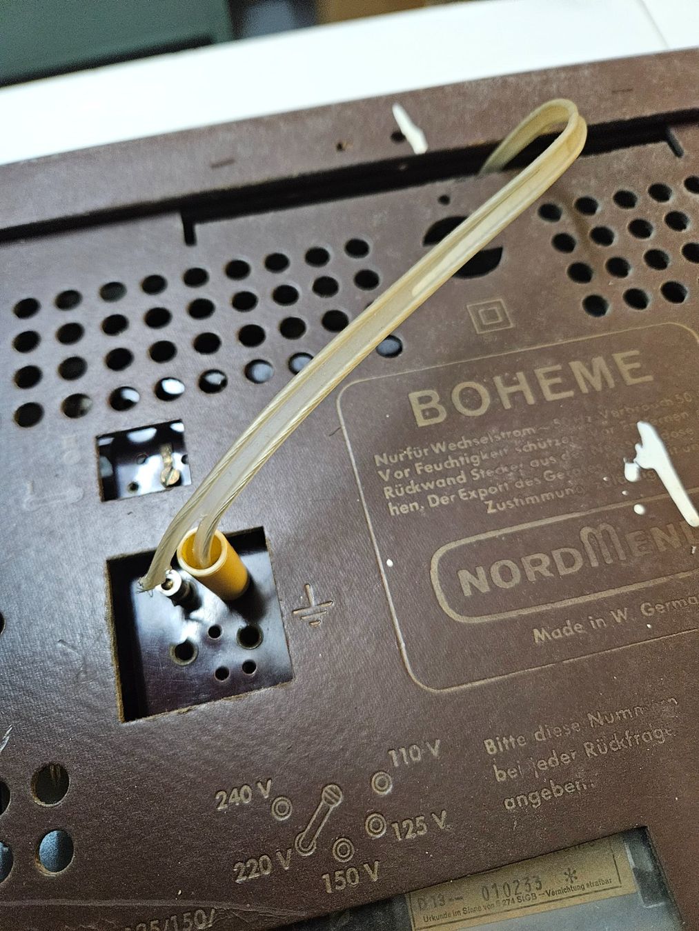 Radios: Radio Oldtimer Nord-Mende Boheme – D'occasion à Bülach par Steinmaler98 6