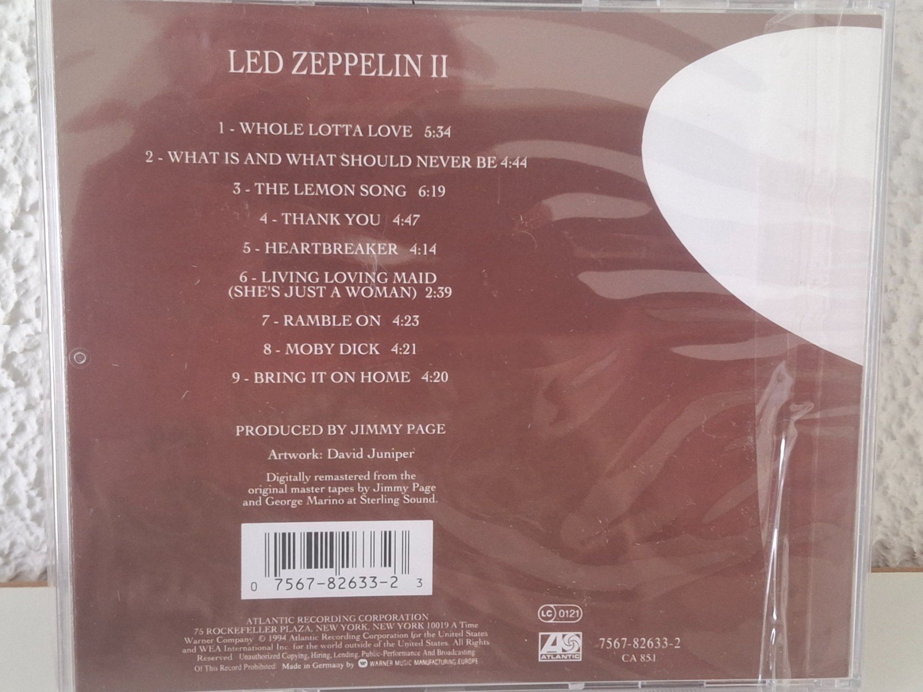 CD: CD Led Zeppelin II  (Remastered) 🆕 – Usato da Aarberg venduto da Jackup1 1