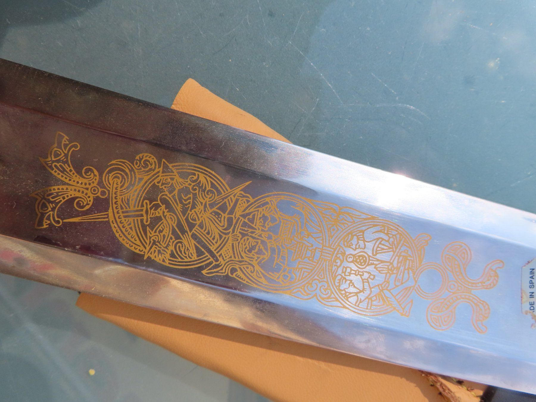 Altre raccolte & rarità: Prunkschwert der Wikinger` von Franklin Mint , Dekoschwert – Usato da Rombach venduto da Masading 6