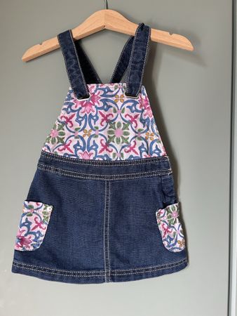 Süesses Jeanskleid  (80)  neuwertig