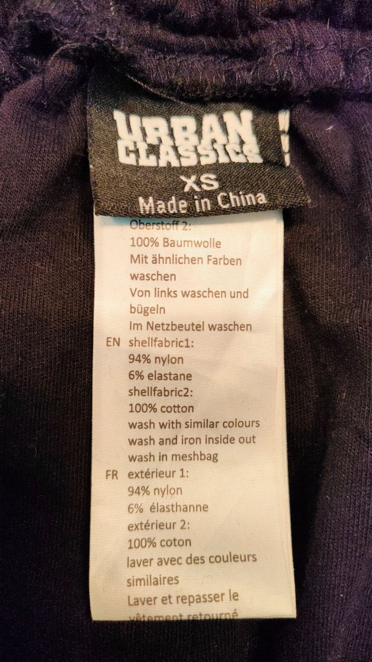 Pantaloni: Hosen schwarz XS Urban Classics – Usato da Villmergen venduto da toptip1970 2
