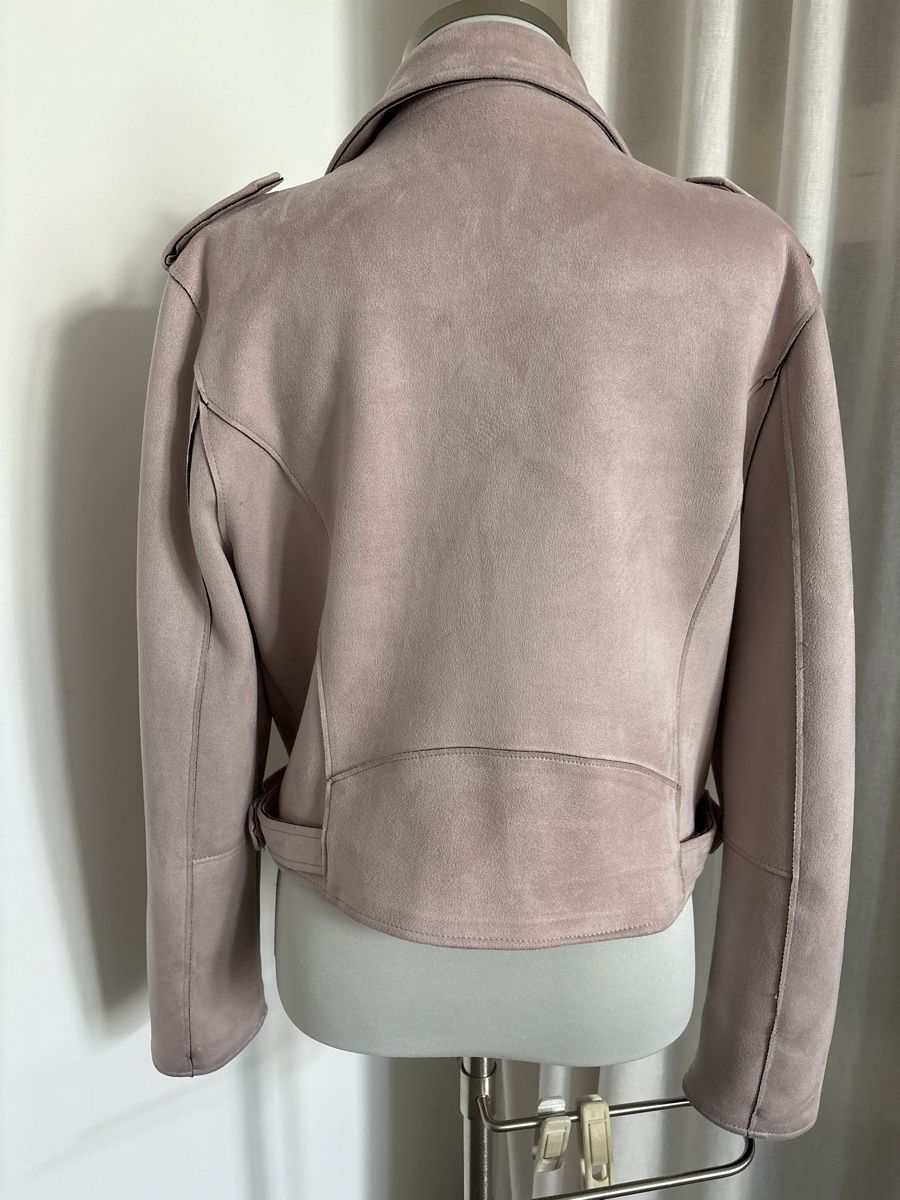Giacche: Kunst-Wildlederjacke Gr. 44 Rosé Übergangsjacke – Nuovo e nell'imballaggio originale da Bäretswil venduto da Viechel 2