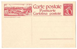 1924 Bildpostkarte Nr. 104-026 Bild KURHAUS SONN-MATT *