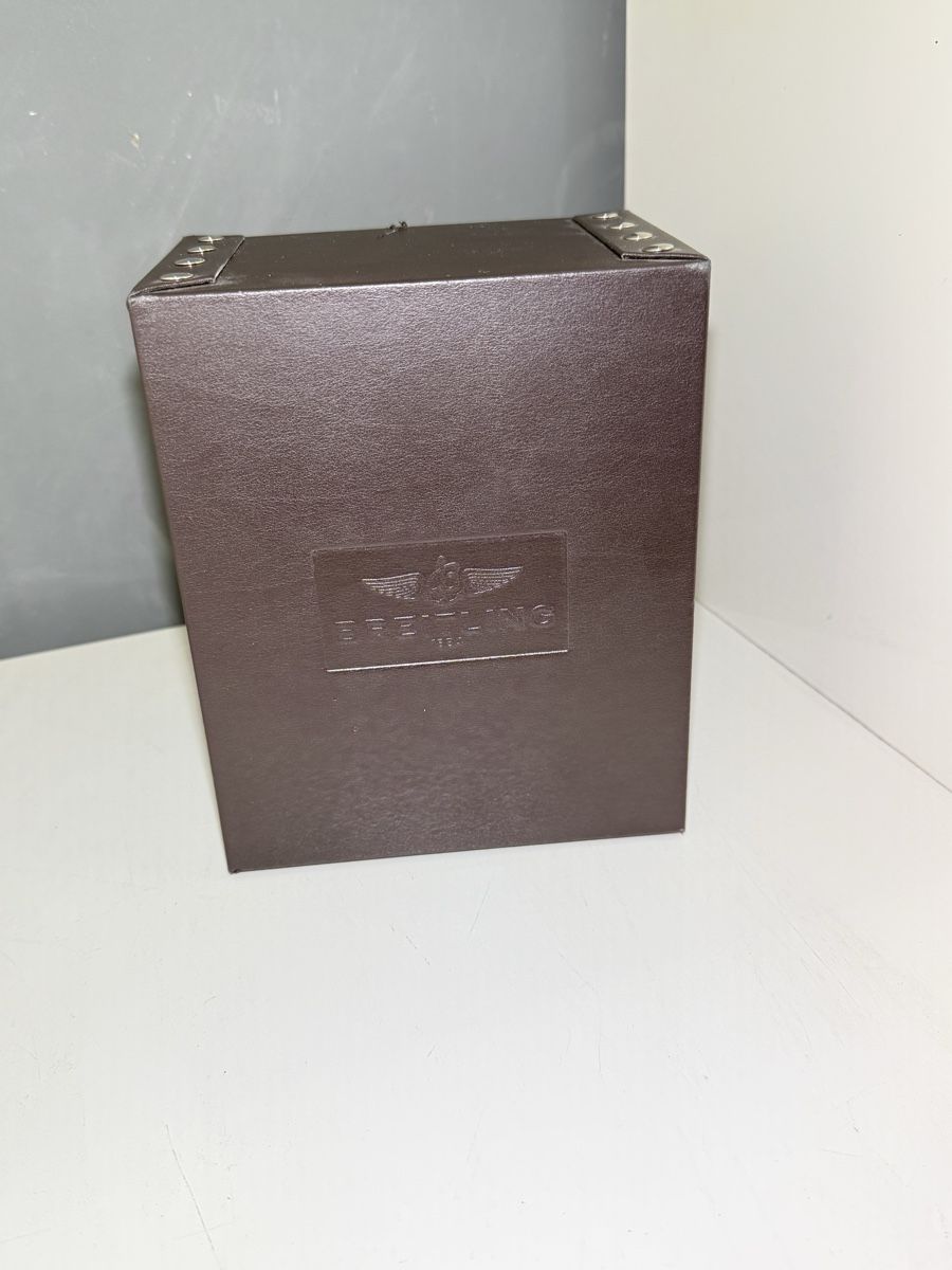 Breitling Orologi: Breitling Uhrenbox Leder braun  – Usato da Basel venduto da RoyalPerformance
