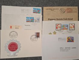 6 Belege Schweiz/ Lot 5 ab 1 CHF