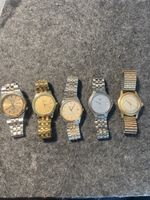 Uhren Konvolut Seiko Tissot Certina 5 Stück gebraucht