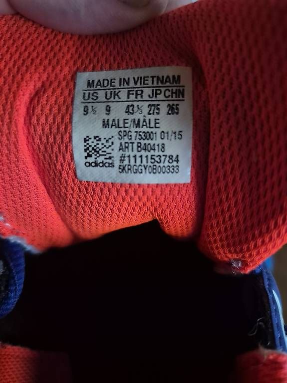Adidas Scarpe da uomo: Original Adidas Turnschue Grösse 43 1/3 – Usato da Koppigen venduto da abu_5syv 3