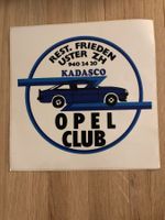 Abziehbild, Sticker, Kleber v. Opel Club