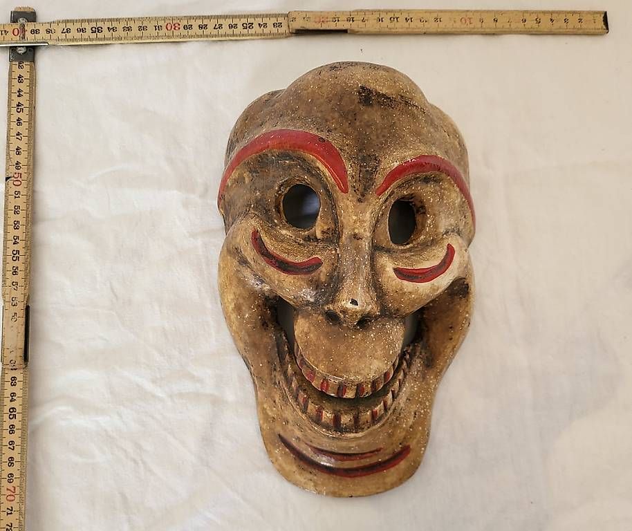 Autres antiquités ou arts: [Collection] Masque de Citipati cacheté cire – D'occasion à Lausanne par ber_qk5j 2