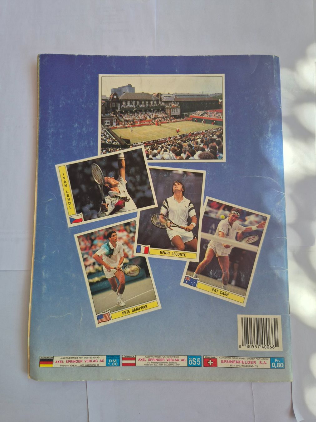 Panini Carte collezionabili: Panini Tennis Album – Usato da Opfikon venduto da Steins_Siedlung 1
