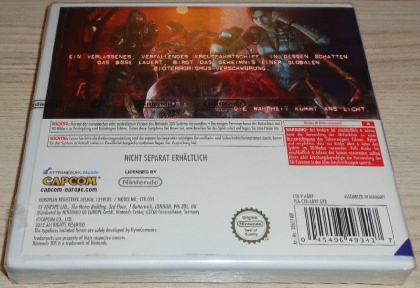 Capcom Giochi: Nintendo 3DS Circle Pad Pro + Resident Evil Revelations CE – Nuovo (secondo la descrizione) da Thun venduto da Gameparadise 4