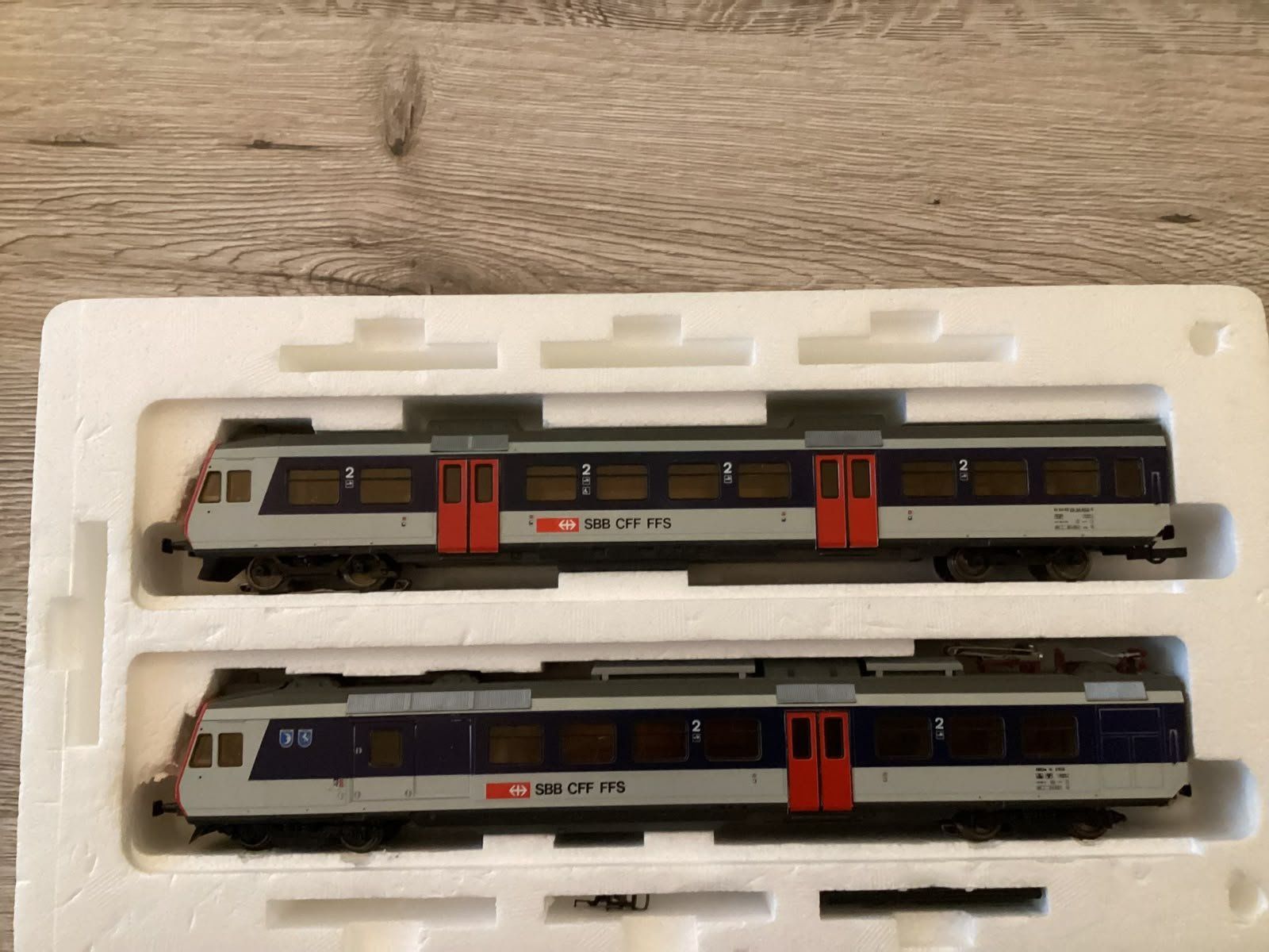 Liliput Modelleisenbahnen: Liliput H0 Pendelzug "NPZ" der SBB – Gebraucht aus Krauchthal von sev_csr2