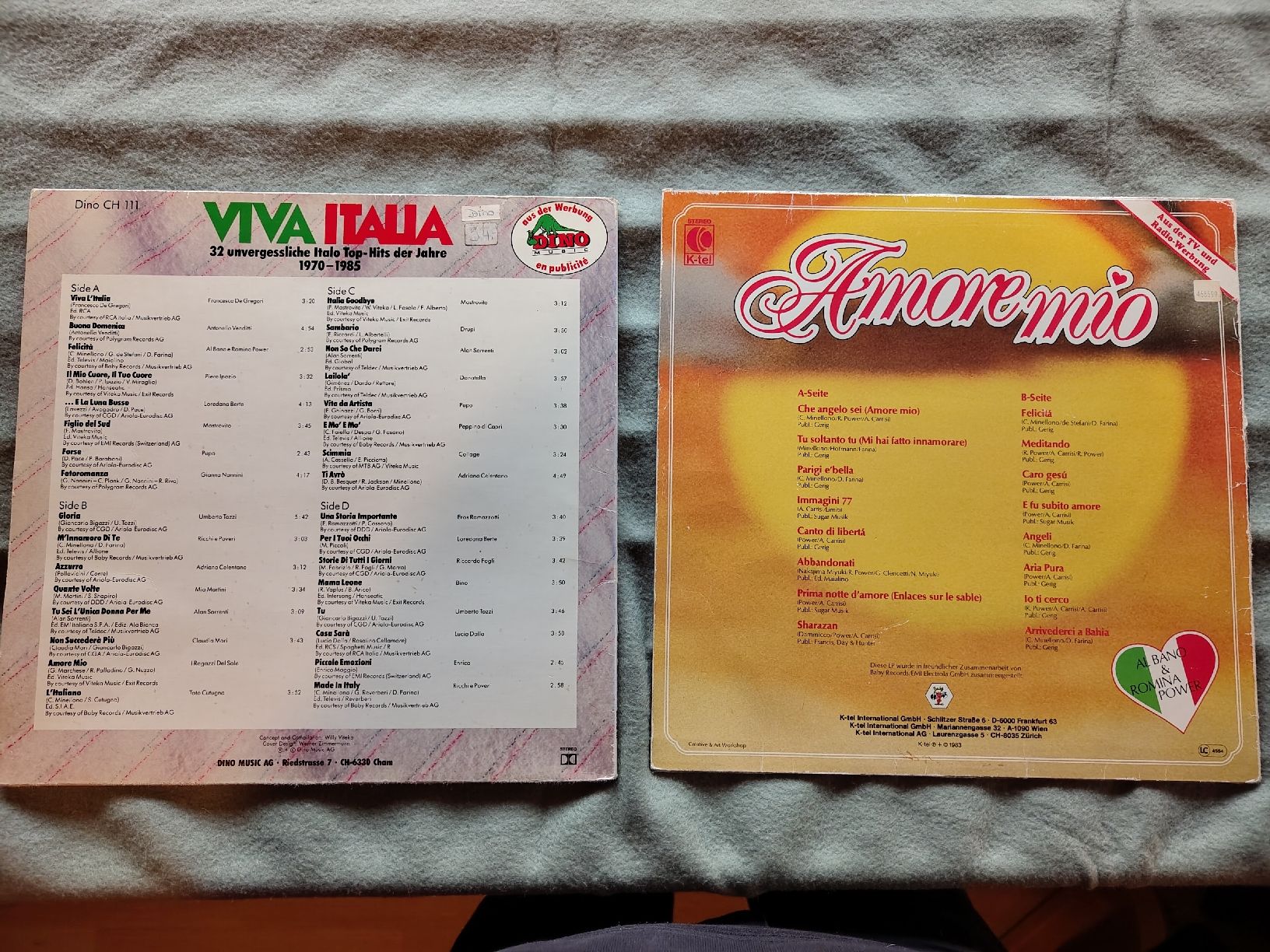 Dischi in vinile: Compil disco Italie , 2 vinyles – Usato da Treyvaux venduto da gro_79xt 1