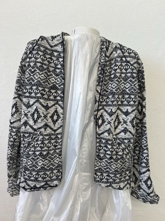 EDC Strickjacke XS Schwarz/Weiss Top Zustand 