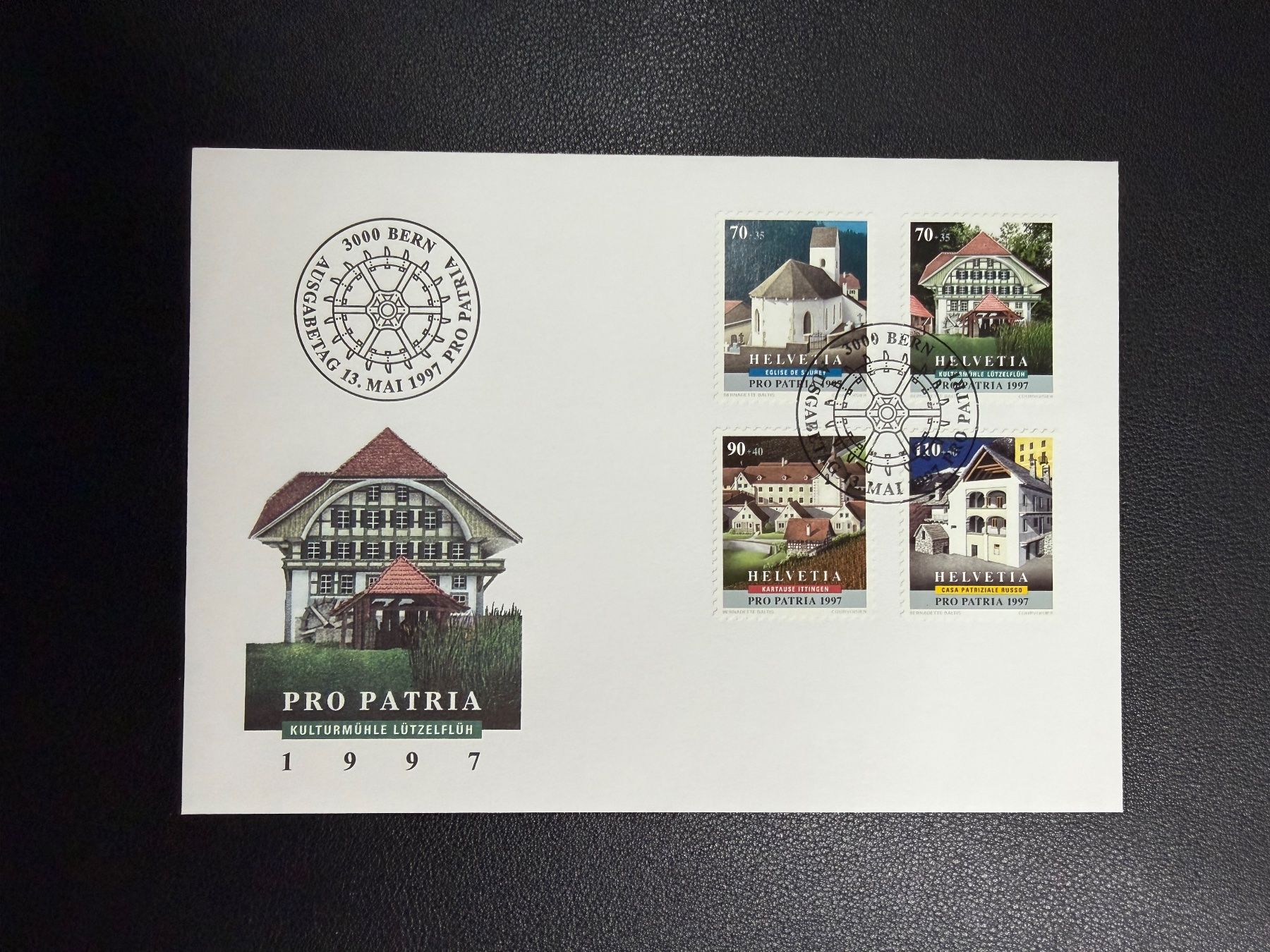 Tutti i francobolli: Pro Patria 1997 FDC – Usato da oberrüti venduto da jeanmei