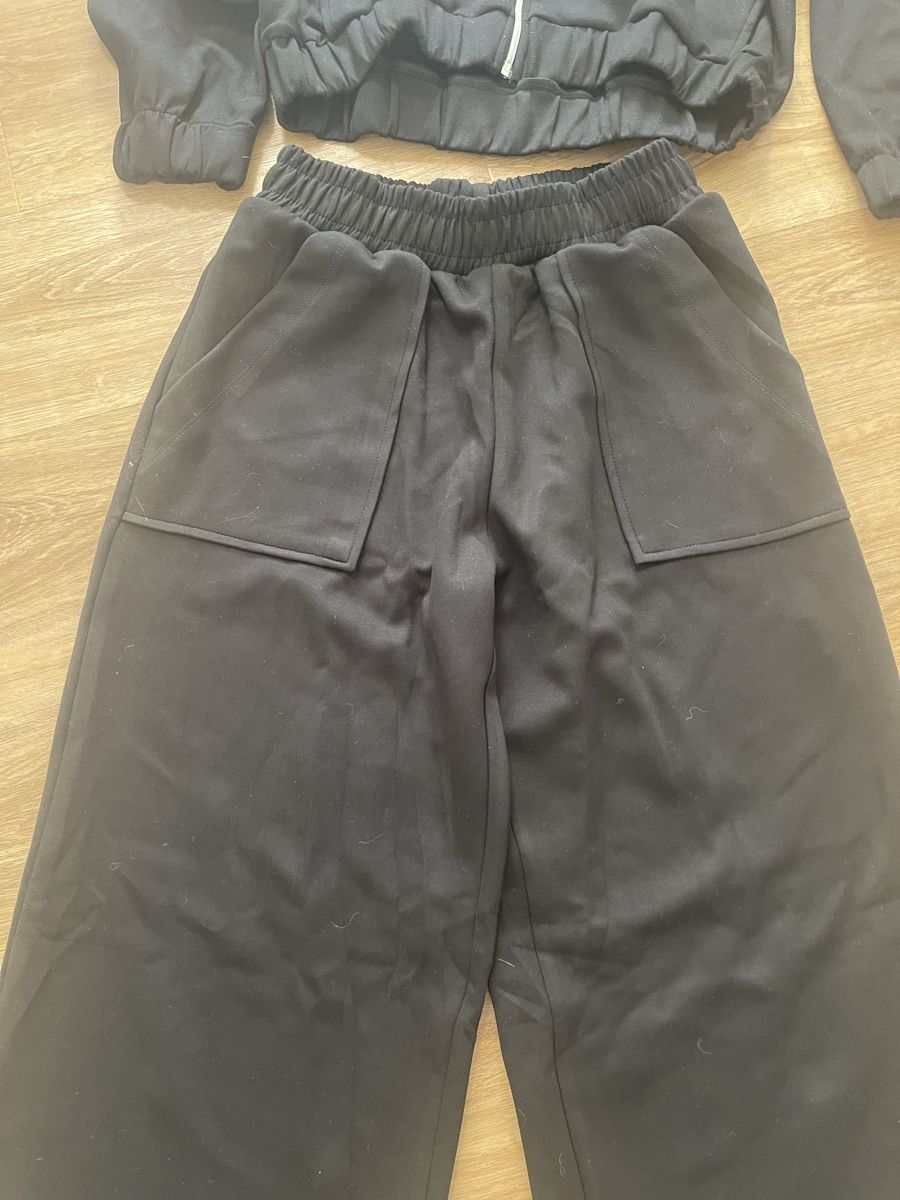 Completi & Tailleur: Schwarzer Trainingsanzug, Zweiteiler, Gr XL – Nuovo (secondo la descrizione) da Bassersdorf venduto da Sandy456 4