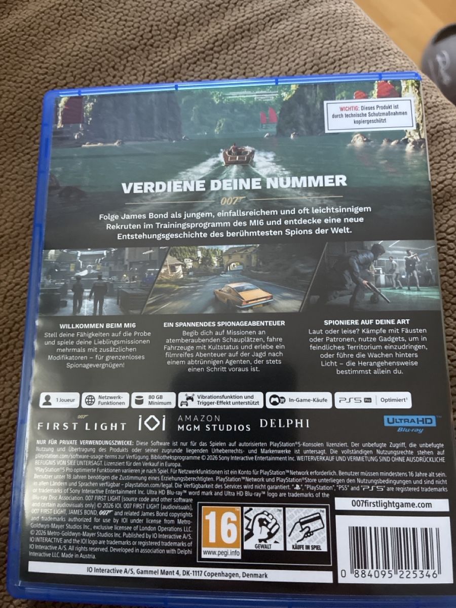 Giochi: PS5 Spiel 007 First Light – Usato da Ostermundigen venduto da alancaputo 1