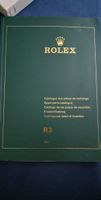 Rolex Ersatzteilkatalog R3 2001 - Original Teileliste