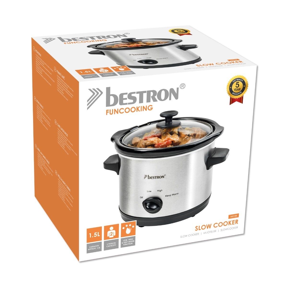Küchengeräte: Slow Cooker Schongarer, 1.5 Liter – Neu und originalverpackt aus Schaffhausen von Spezialist 8