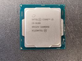 Intel® Core™ i3-9100 Prozessor 6 MB Cache, bis zu 4,20 GHz