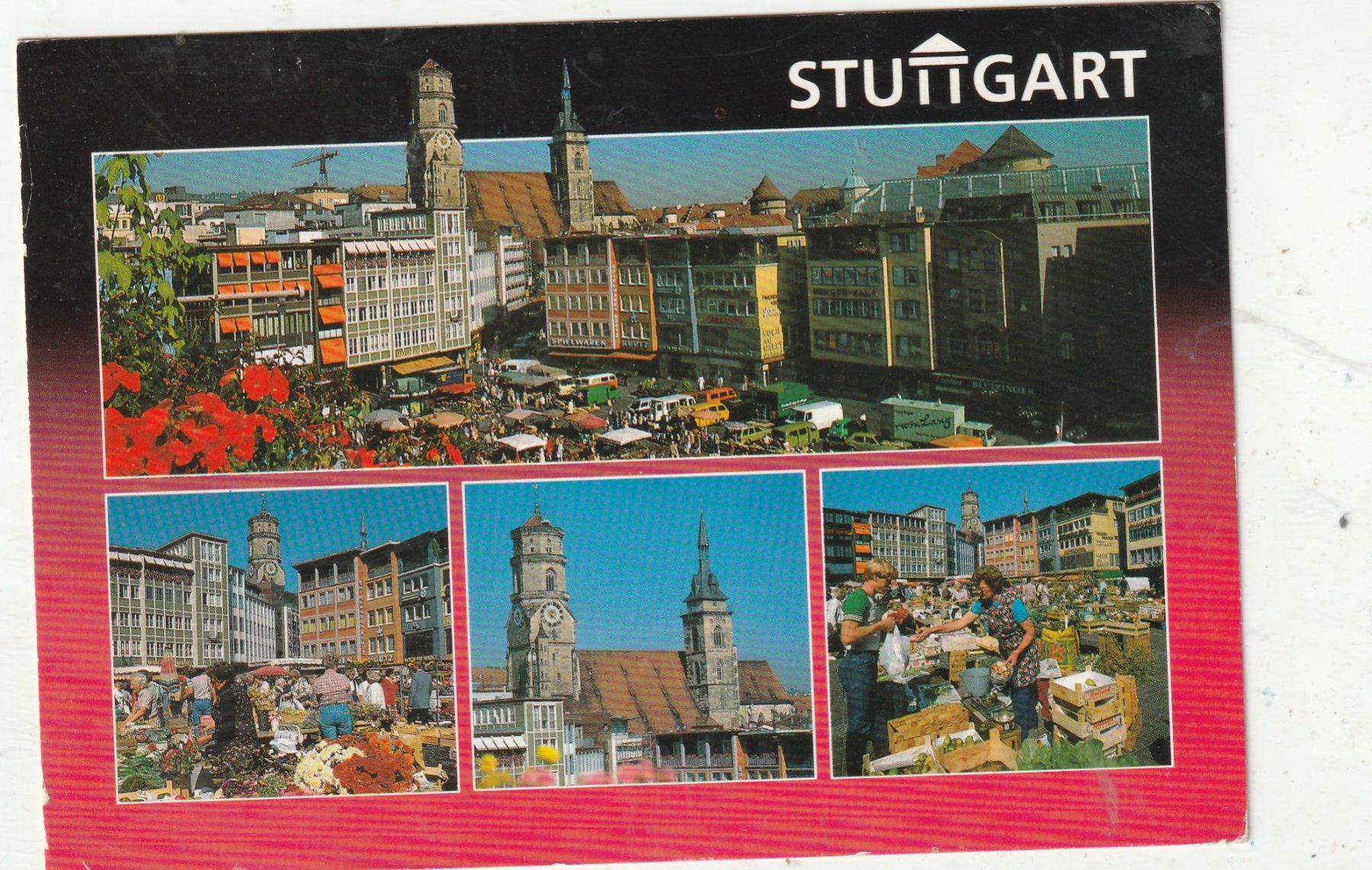 Cartoline postali: Stuttgaet – Usato da Lumbrein venduto da made02
