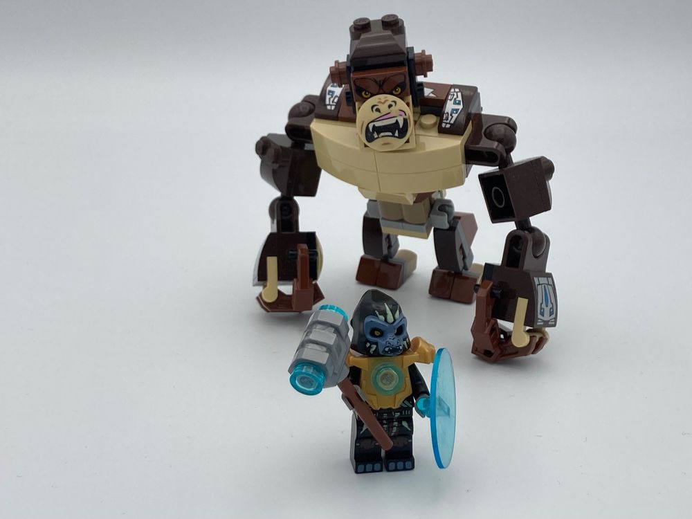 Lego Jouets: Lego Chima 4 berittene Tiere(Wolf, Gorilla, Adler, Krokodil) – D'occasion à Obersteckholz par Uhren_Haendler 3