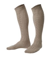 %neue Oktoberfest Kniestrümpfe beige 39-42