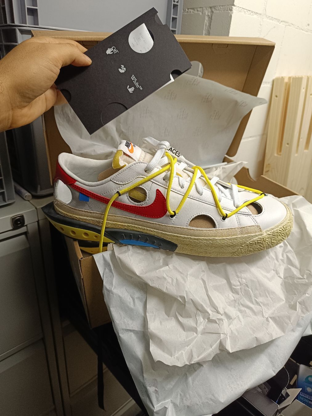 Nike Scarpe da uomo: Nike Off White 47.5 – Nuovo e nell'imballaggio originale da Zürich venduto da Mountainswiss88 1