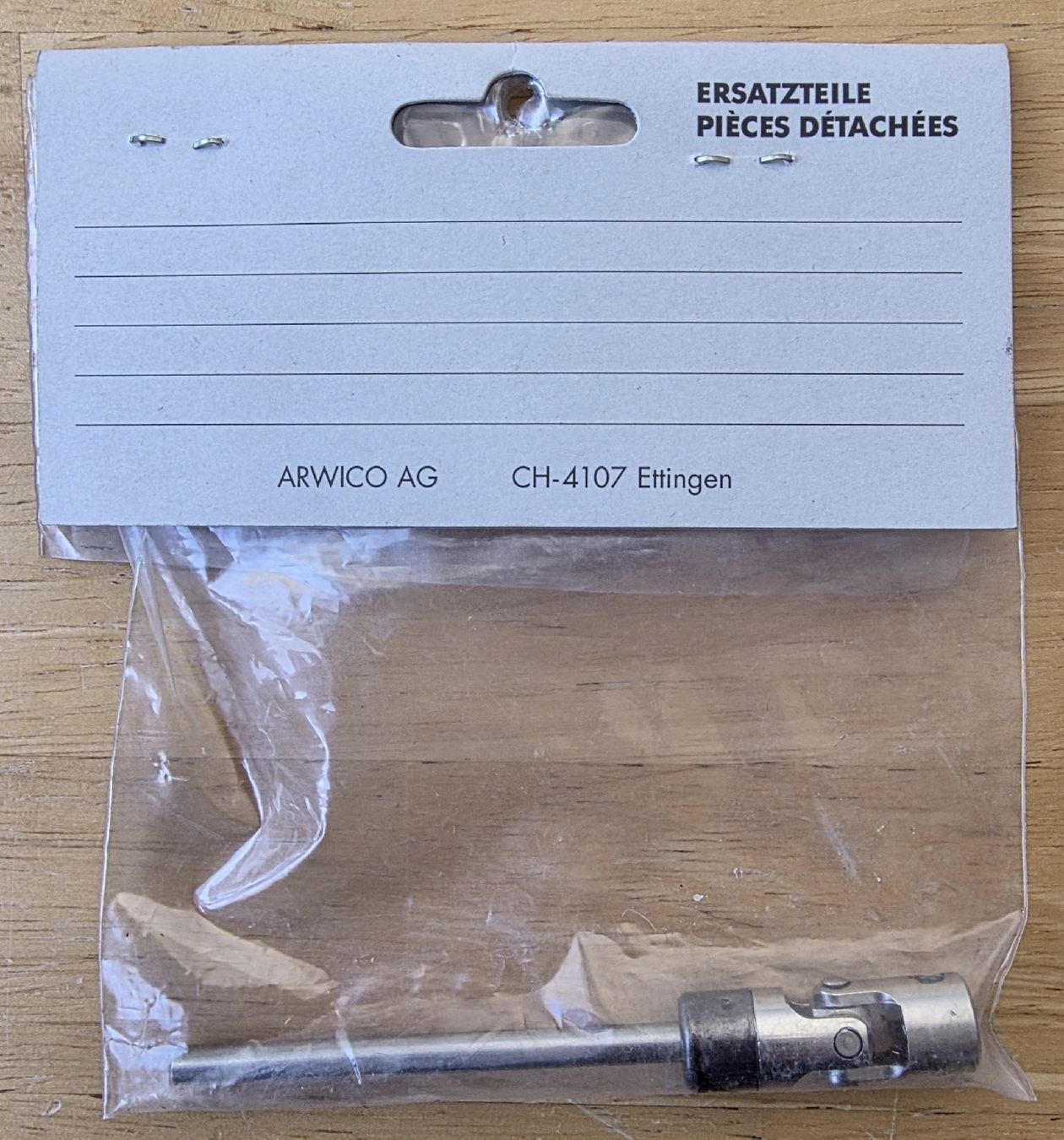 Tamiya Kit di modellismo & Modellini statici: Tamiya Propeller Shaft 8132 – Nuovo (secondo la descrizione) da Männedorf venduto da Modellbau-wyss 1