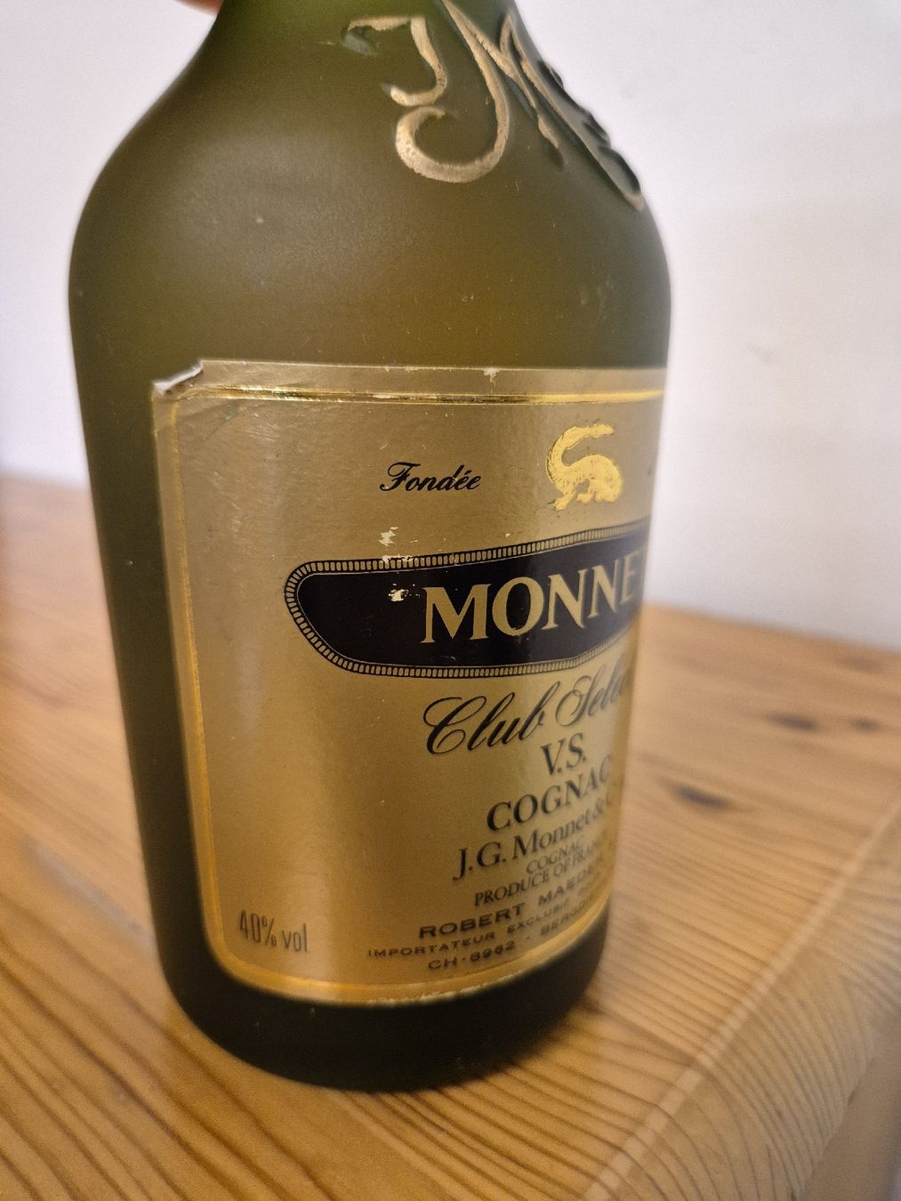 Bevande alcoliche: MONNET club select Cognac – Nuovo (secondo la descrizione) da Kreuzlingen venduto da Swiss.Chanel 4