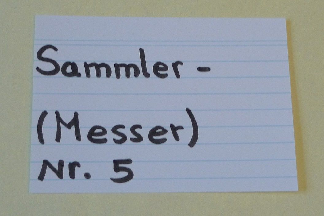 Accessori: Sammler-(Messer) Nr.5 – Usato da Bern venduto da bn1640 4