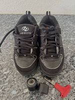 Baskets cuir noir Heelys taille 35 