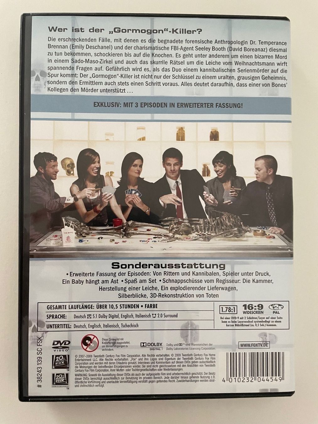 Tutti i DVDs: Bones - Season 3 – Nuovo (secondo la descrizione) da Riehen venduto da M.S.DVD 5