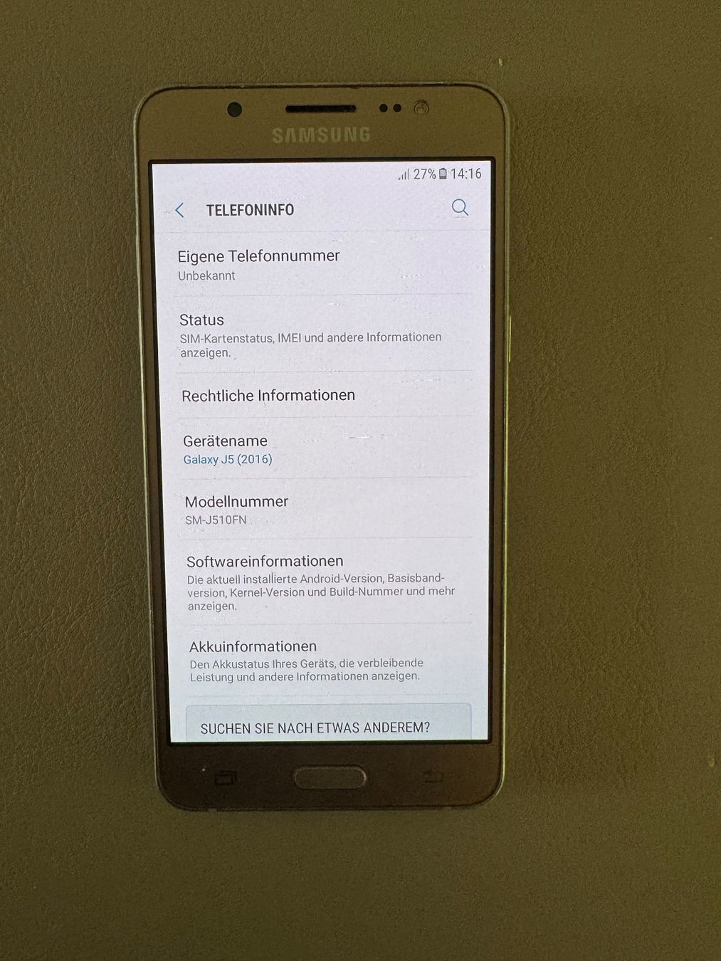 Samsung Telefoni cellulari / Smartphones: Samsung Galaxy J5 – Usato da Adliswil venduto da Busys 1
