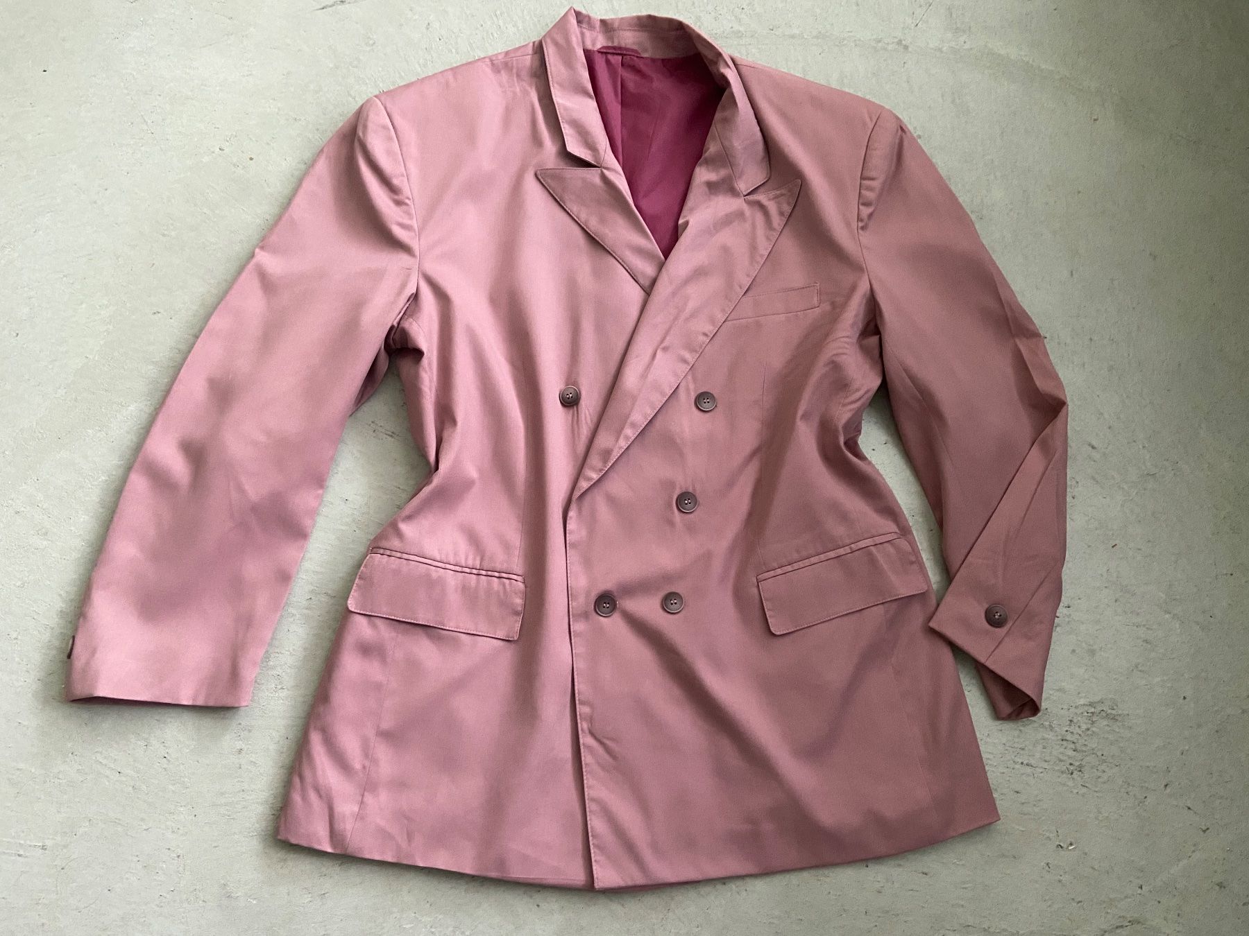 Giacche: 80s Vintageblazer Unisex altrosa – Usato da Zürich venduto da Eves.vintage.element 1