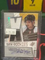 Luca Sbisa 2008/09 SPx Rookies Jersey Auto 196/999 RC A1
