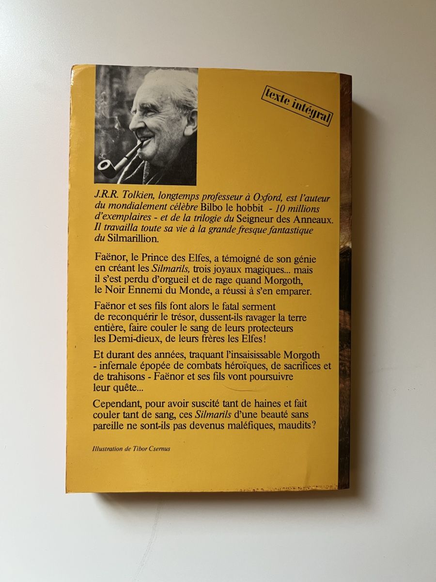 Livres: J.R.R. Tolkien - Le Silmarillion 2 – D'occasion à Valeyres-sous-Ursins par ansuz_001 1