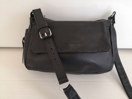 🤩MARCO BUGGIANI WEICHE LEDER TASCHE SCHWARZ