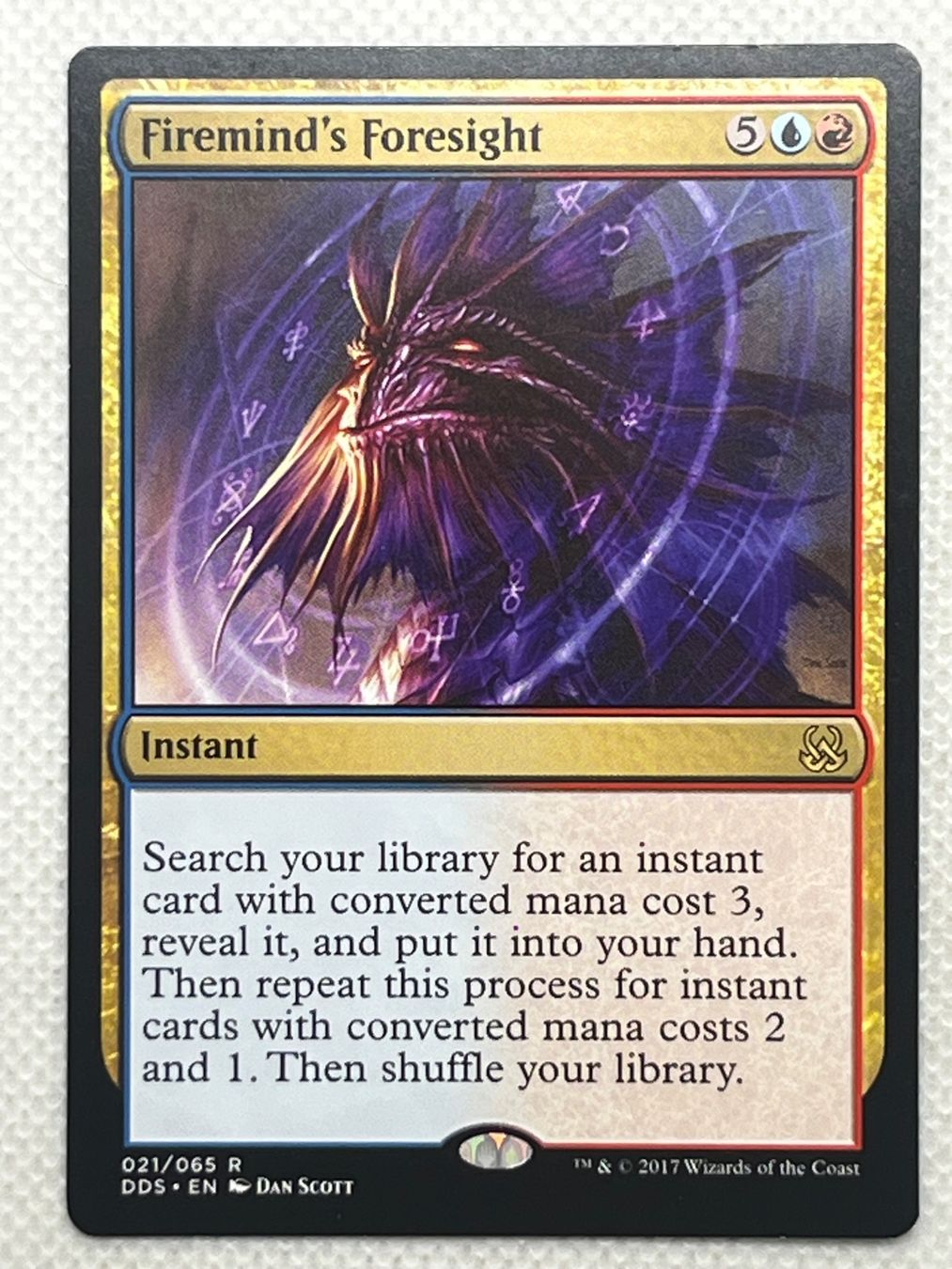 Magic The Gathering Cartes à collectionner: MTG Firemind’s Foresight DDS 021 Rare Englisch – D'occasion à Hinterkappelen par Kim1992