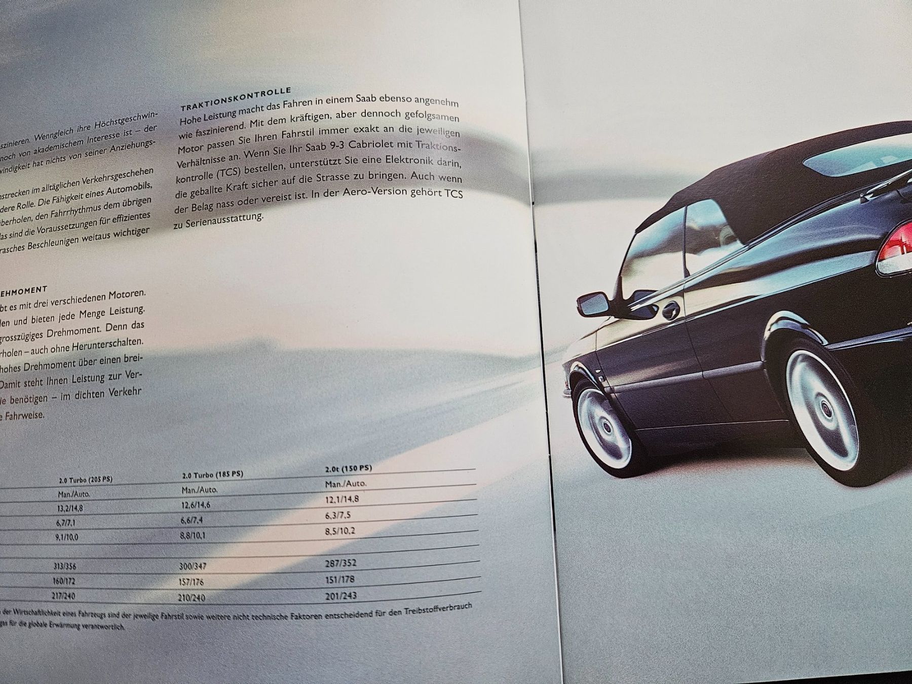 Saab Documenti: Saab 93 Cabriolet Prospekt 2001 xx – Usato da Flawil venduto da sr1_f6st 2