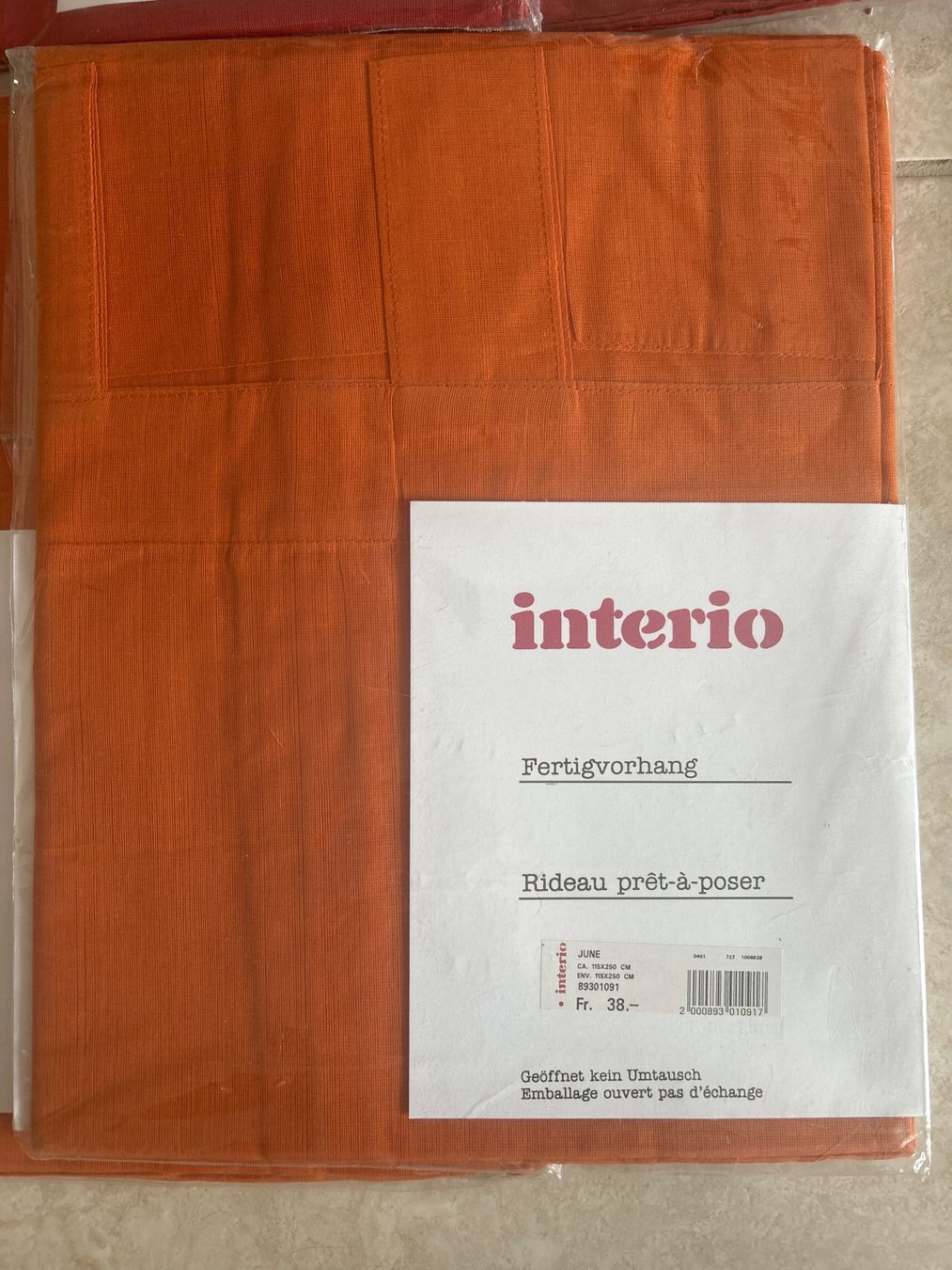 Vorhänge: Vorhänge – Neu und originalverpackt aus Neuenegg von Lucio_89 2