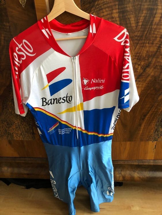 Maillot vélo cyclisme vintage Nalini Banesto | Australia